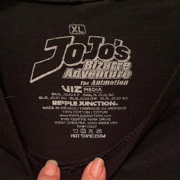 JOJO’S BIZARRE ADVENTURE Short Sleeve G.G. Dolls Stone Ocean T-shirt. Sz XL. - Picture 4 of 4